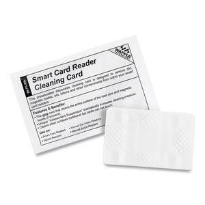 Magnetic Card Reader Cleaning Cards, 2.1" X 3.35", 40-carton