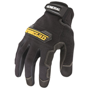ESIRNGUG04L - General Utility Spandex Gloves, Black, Large, Pair