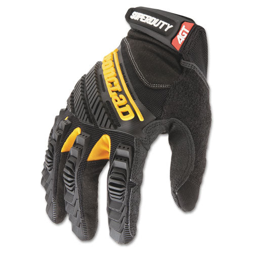 ESIRNSDG203M - Superduty Gloves, Medium, Black-yellow, 1 Pair
