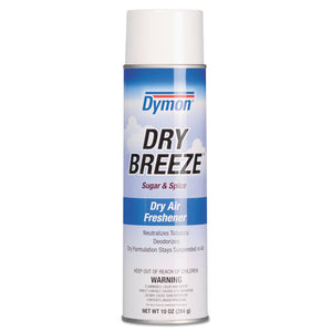 ESITW70220 - Dry Breeze Aerosol Air Freshener, Sugar & Spice, 10oz, 12-carton