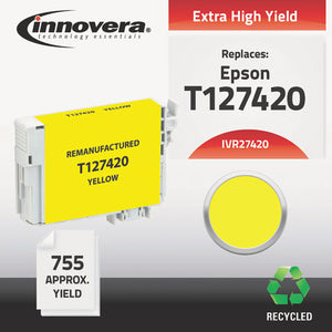 ESIVR27420 - Remanufactured T127420 (127) Ink, Yellow