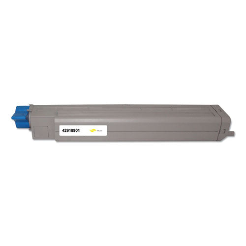 ESIVR42918901 - REMANUFACTURED, 42918901 (42918901), TONER, 15000 PAGE YIELD, YELLOW