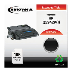 ESIVR5942AJ - REMANUFACTURED Q5942A(J) (42AJ) EXTENDED-YIELD TONER, BLACK