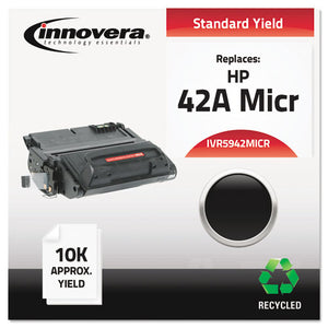 ESIVR5942MICR - Remanufactured Q5942a(m) (42am) Micr Toner, Black