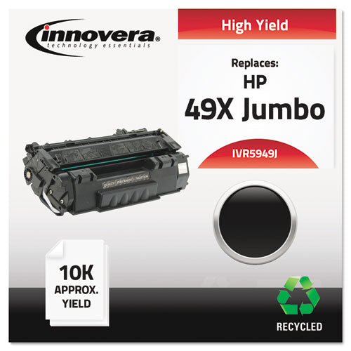 ESIVR5949J - Remanufactured Q5949x(j) (49xj) High-Yield Toner, Black