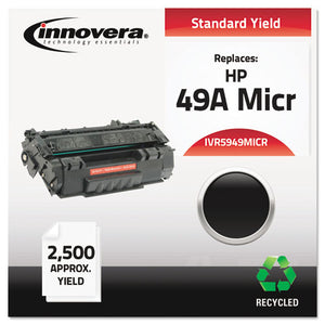 ESIVR5949MICR - Remanufactured Q5949a(m) (49am) Micr Toner, Black