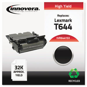 ESIVR64415X - Remanufactured 64415xa (t644) High-Yield Toner, Black