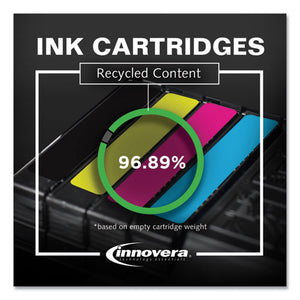 Remanufactured Black Ink, Replacement For Hp 65 (n9k02an), 120 Page-yield