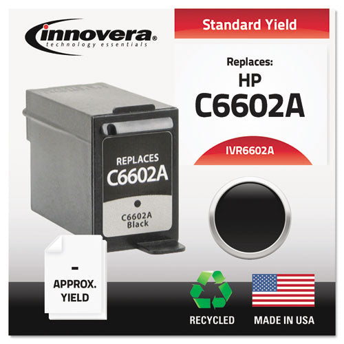 ESIVR6602A - Remanufactured C6602a Ink, Black