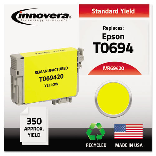 ESIVR69420 - Remanufactured T069420 (69) Ink, Yellow