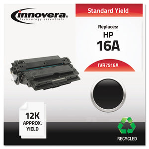 ESIVR7516A - Remanufactured Q7516a (16a) Toner, Black