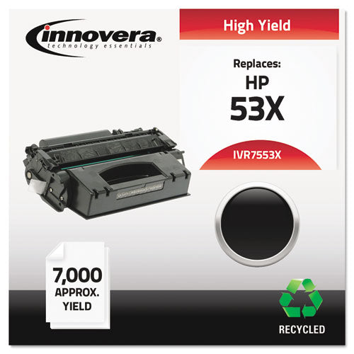 ESIVR7553X - Remanufactured Q7553x (53x) High-Yield Toner, Black