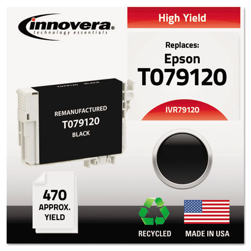 ESIVR79120 - Remanufactured T079120 (79) High-Yield Ink, Black