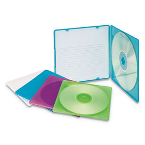 ESIVR81910 - Slim Cd Case, Assorted Colors, 10-pack