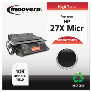 ESIVR83027TMICR - Remanufactured C4127x(m) (27xm) High-Yield Micr Toner, Black