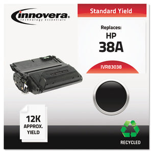 ESIVR83038 - Remanufactured Q1338a (38a) Toner, Black