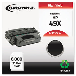 ESIVR83049X - Remanufactured Q5949x (49x) High-Yield Toner, Black