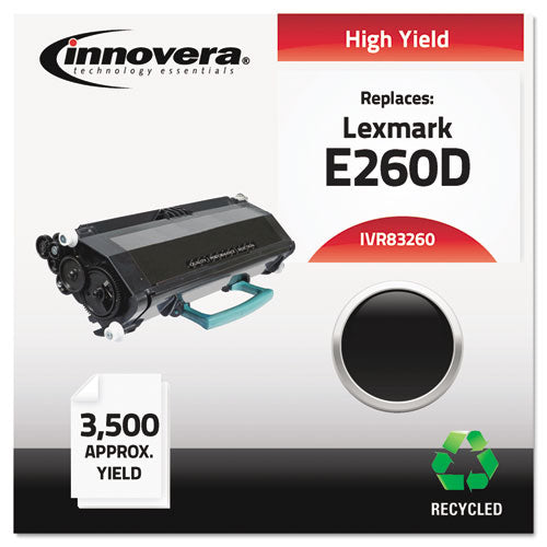 ESIVR83260 - Remanufactured E260a21a (e260) Toner, Black