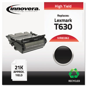 ESIVR83362 - Remanufactured 12a7362 (t630) High-Yield Toner, Black