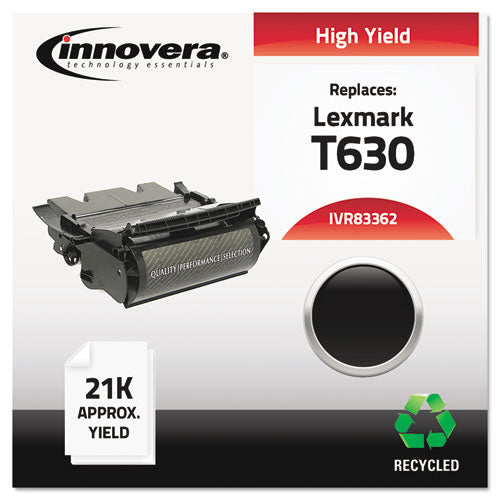 ESIVR83362 - Remanufactured 12a7362 (t630) High-Yield Toner, Black