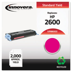 ESIVR86003 - Remanufactured Q6003a (124a) Toner, 2000 Yield, Magenta