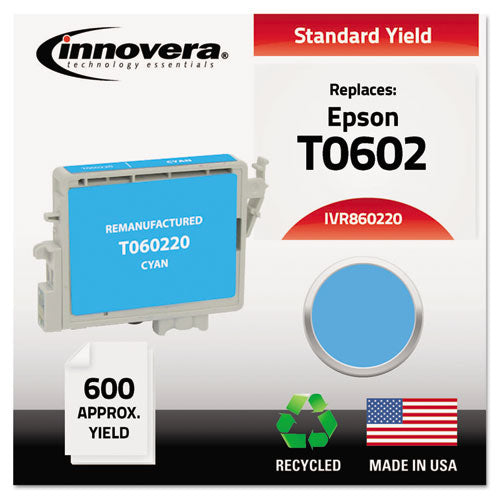 ESIVR860220 - Remanufactured T060220 (60) Ink, Cyan