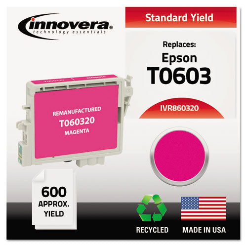 ESIVR860320 - Remanufactured T060320 (60) Ink, Magenta