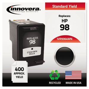 ESIVR9364WN - Remanufactured C9364a (98) High-Yield Ink, Black