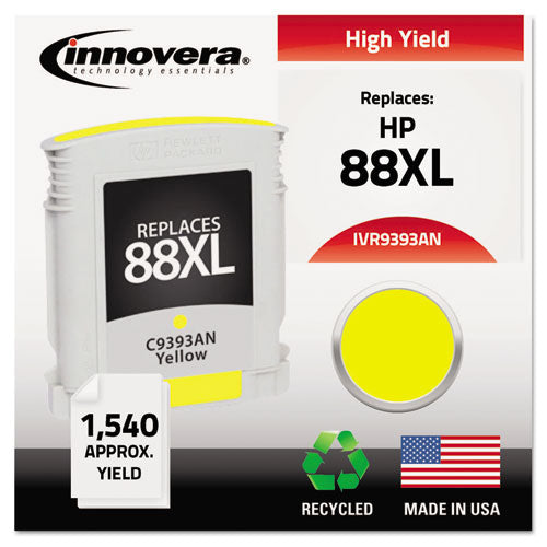 ESIVR9393AN - Remanufactured C3939an (88xl) High-Yield Ink, Yellow