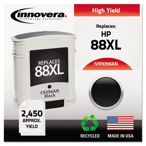 ESIVR9396AN - Remanufactured C9396an (88xl) High-Yield Ink, Black