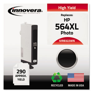 ESIVRB322WNC - Remanufactured Cb322wn (564xl) High-Yield Chipped Ink, Photo Black