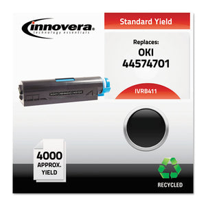 ESIVRB411 - Remanufactured 44574701 (b411) Toner, Black