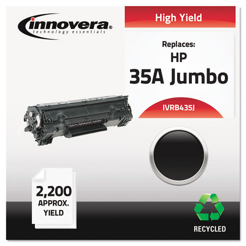 ESIVRB435J - Remanufactured Cb435a(j) (35aj) Extra High-Yield Toner, Black