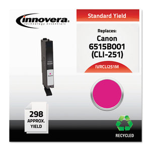 ESIVRCLI251M - Remanufactured 6515b001 (cli-251) Ink, Magenta