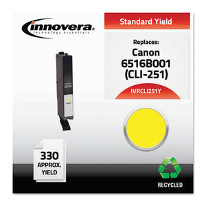 ESIVRCLI251Y - Remanufactured 6516b001 (cli-251) Ink, Yellow