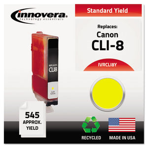 ESIVRCLI8Y - Remanufactured 06232b002 (cli-8) Ink, Yellow