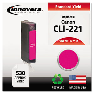 ESIVRCNCLI221M - Remanufactured 2948b001 (cli-221) Ink, Magenta