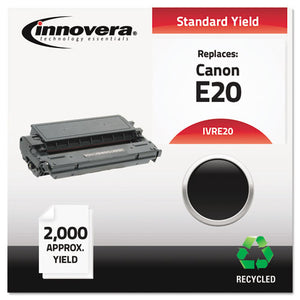 ESIVRE20 - Remanufactured 1492a002aa (e20) Toner, Black