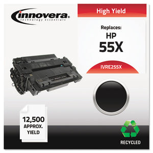 ESIVRE255X - Remanufactured Ce255x (55x) High-Yield Toner, Black