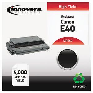 ESIVRE40 - Remanufactured 1491a002aa (e40) High-Yield Toner, Black