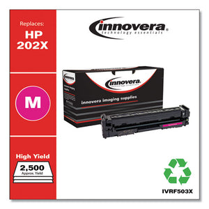 Remanufactured Magenta High-yield Toner, Replacement For Hp 202x (cf503x), 2,500 Page-yield