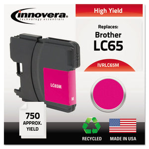 ESIVRLC65M - Remanufactured Lc65m High-Yield Ink, Magenta