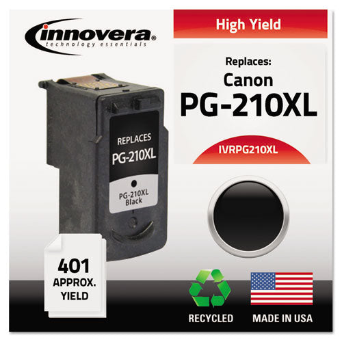 ESIVRPG210XL - Remanufactured 2973b001 (pg-210xl) High-Yield Ink, Black