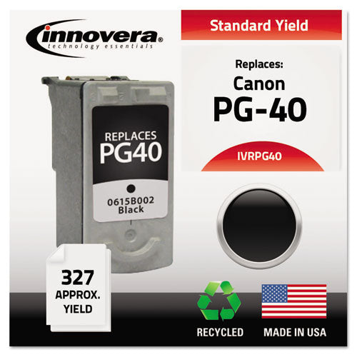 ESIVRPG40 - Remanufactured 0615b002 (pg-40) Ink, Black