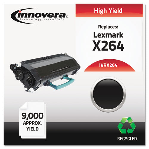 ESIVRX264 - Remanufactured X264h11g (x264) High-Yield Toner, Black