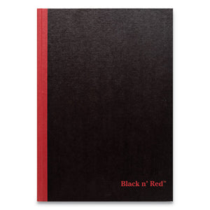 ESJDK400110531 - HARCOVER CASEBOUND NOTEBOOKS, LEGAL RULE, BLACK-RED COVER, 9 7-8 X 7, 96 PAGES