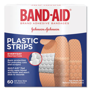 ESJOJ100563500 - Plastic Adhesive Bandages, 3-4 X 3, 60-box