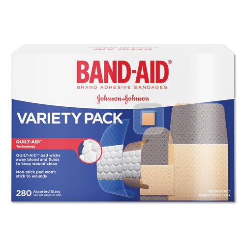 ESJOJ4711 - Sheer-wet Adhesive Bandages, Assorted Sizes, 280-box