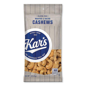 Nut Snacks, Salted Cashews, 1 Oz Packets, 30-carton