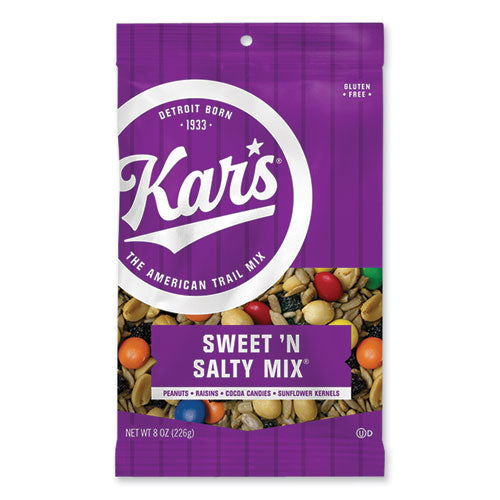Fresh Harvest Trail Mix, Sweet N Salty, 8 Oz Bag, 12-box